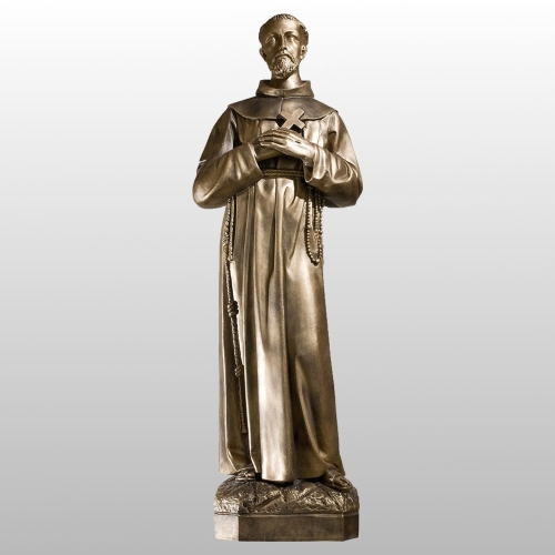 ŚW. FRANCISZEK 100CM ZŁOTY (804)
