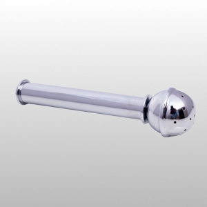KROPIDŁO METALOWE NIKLOWANE Z KULKĄ 16CM
