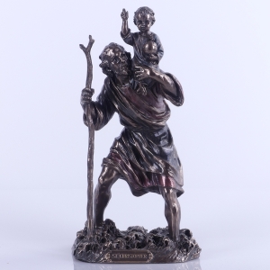FIGURA ŚW. KRZYSZTOF 21 CM
