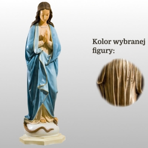 MATKA BOŻA NIEPOKALANA 110CM WŁOSKIE ZŁOTO (407)