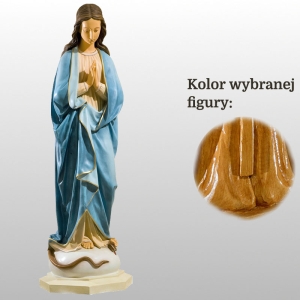 MATKA BOŻA NIEPOKALANA 110CM DREWNO (407)