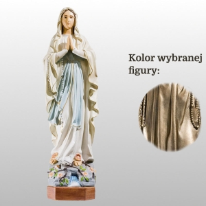 MATKA BOŻA LOURDES 65CM WŁOSKIE ZŁOTO (504)
