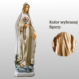 MATKA BOŻA FATIMSKA 165CM WŁOSKIE ZŁOTO (550)