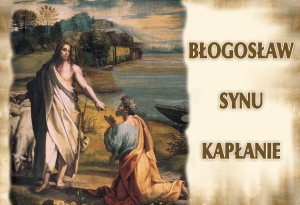 BANER TRANSPARENT - BŁOGOSŁAW SYNU KAPŁANIE (t_10b)