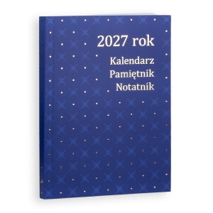 KALENDARZ 2027 DUŻY - PAMIĘTNIK/NOTATNIK (20.5x28,5cm)