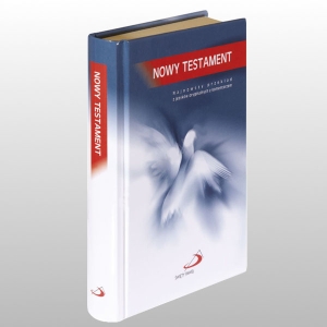 PISMO ŚWIĘTE NOWY TESTAMENT MAŁY FORMAT NIEBIESKIE TWARDA OPRAWA