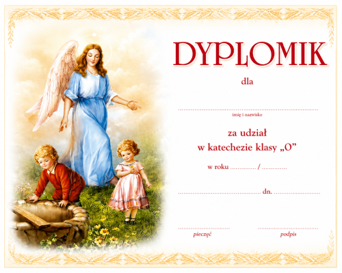 DYPLOMIK KL.O nr 2 - dzieci przy studni