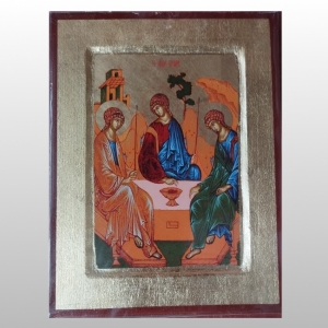 IKONA TRÓJCA RUBLOVA 17x22 CM