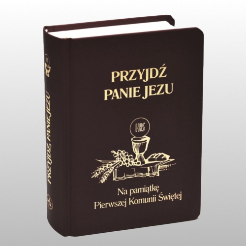 PRZYJDŹ, PANIE JEZU. MODLITEWNIK. CZARNY