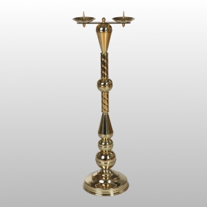 LICHTARZ MOSIĘŻNY  92CM  PODWÓJNY
