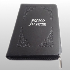 PISMO ŚWIĘTE ZAMEK  MAŁE SKÓRA - CZARNE