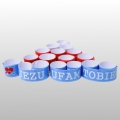 OPASKA ODBLASKOWA "JEZU UFAM TOBIE", MIX KOLORÓW