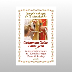 CZEKAM NA CIEBIE, PANIE JEZU. ZESTAW DLA KATECHETY - KPL. DO 12 DZIENNICZKÓW
MOJE PRZYGOTOWANIE DO I KOMUNII ŚWIĘTEJ.