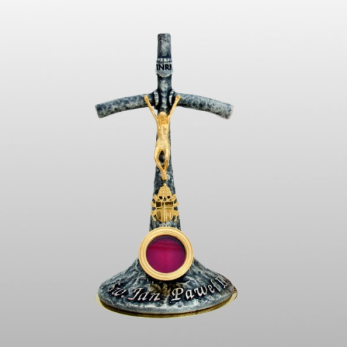RELIKWIARZ WYS. 26 CM - JP II
