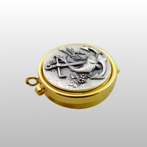 CYBORIUM OZDOBNE śr. 5,4 cm KOTWICA