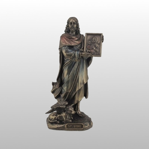FIGURA ŚW.ŁUKASZ 21,5 CM
