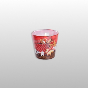ŚWIECA ZAPACH -SZKŁO GINGERBREAD 115 G