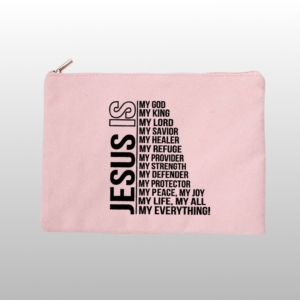 KOSMETYCZKA Z HASŁEM - JESUS IS MY