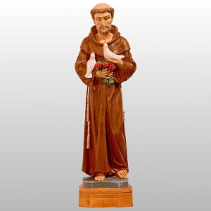 ŚW. FRANCISZEK (Z GOŁĄBKAMI) 50CM KOLOR (806)