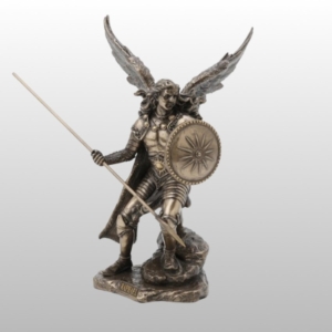 FIGURA ARCHANIOŁ RAFAEL, WYS.24cm