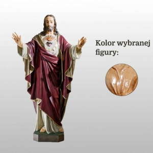SERCE PANA JEZUSA 172CM DREWNO (101)