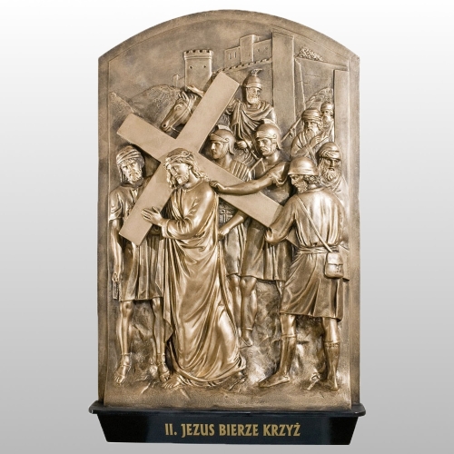 DROGA KRZYŻOWA 56/90CM WŁOSKIE ZŁOTO (240)