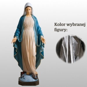 MATKA BOŻA NIEPOKALANA 180CM SREBRNY (400)
