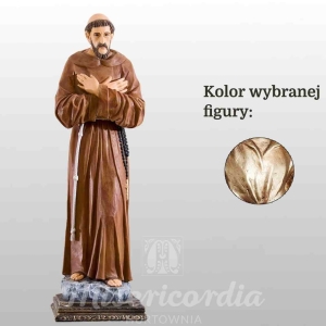 ŚW. FRANCISZEK 110CM WŁOSKIE ZŁOTO (801)