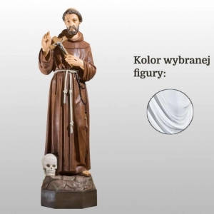 ŚW. FRANCISZEK 105CM BIAŁY (802)