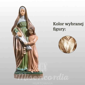 ŚW. ANNA 40CM WŁOSKIE ZŁOTO (855)