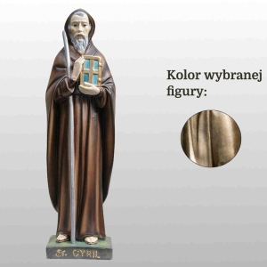 ŚW. CYRYL 30CM ZŁOTY (856)