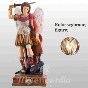 ŚW. MICHAŁ ARCHANIOŁ 100CM WŁOSKIE ZŁOTO (902)