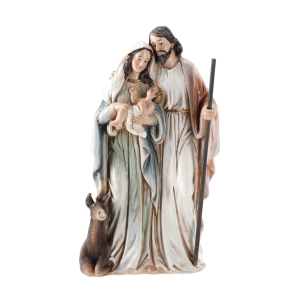 FIGURA SZOPKA NARODZINY JEZUSA ŚWIĘTA RODZINA 10 X 4,6 X 18,3 *1840