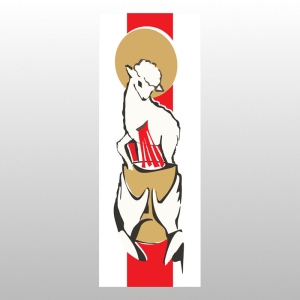 BANER DRUK NA MATERIALE 0,75 X 2,0 m - BOŻE CIAŁO 2