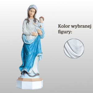 MATKA BOŻA Z DZIECIĄTKIEM 58CM BIAŁY (466)