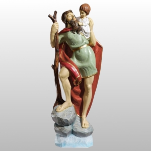 ŚW. KRZYSZTOF 82CM KOLOR (889)