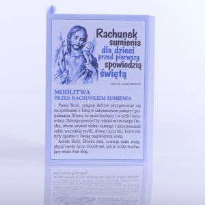 RACHUNEK SUMIENIA DLA DZIECI PRZED I SPOWIEDZIĄ