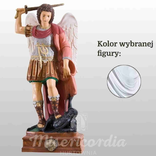 ŚW. MICHAŁ ARCHANIOŁ 100CM BIAŁY (902)