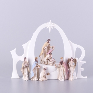 SZOPKA ŚWIECĄCA "HOPE", 15cm