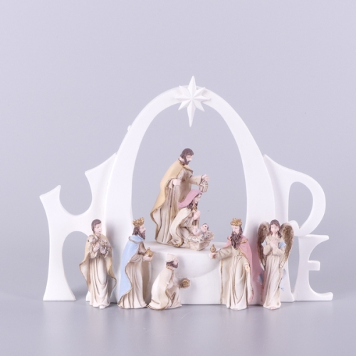 SZOPKA ŚWIECĄCA "HOPE", 15cm