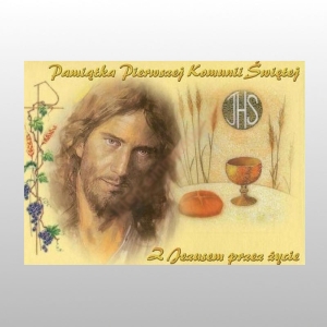 Z JEZUSEM PRZEZ ŻYCIE -ŻÓŁTA 
Pamiątka I komunii św.