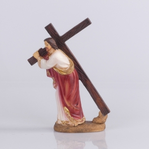 FIGURKA 3651 JEZUS NIOSĄCY KRZYŻ 15.5cm