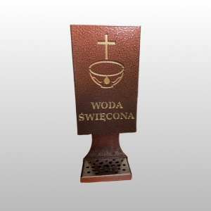 KROPIELNICA ŚCIENNA "NA WODĘ ŚWIĘCONĄ" z dozownikiem