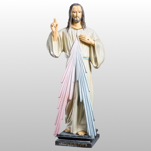 JEZUS MIŁOSIERNY(JEZU UFAM TOBIE) 60CM KOLOR (156)
