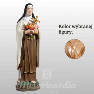 ŚW. TERESA OD DZIECIĄTKA JEZUS 102CM DREWNO (851)
