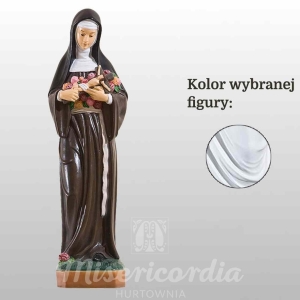 ŚW. TERESA OD DZIECIĄTKA JEZUS  40CM BIAŁY (853)