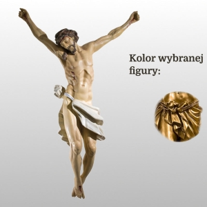 KORPUS CHRYSTUSA 135 CM WŁOSKIE ZŁOTO (161)