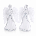 FIGURKA ANIOŁ PLASTIK LED BEZ BATERI, WYS. 23 CM