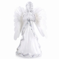FIGURKA ANIOŁ PLASTIK LED BEZ BATERI, WYS. 23 CM