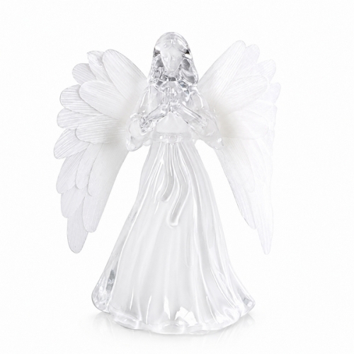 FIGURKA ANIOŁ PLASTIK LED WYS. 13 CM